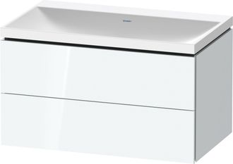 Duravit Duravit L-cube Conjunto En C Suspendido, 2 Cajones, Sin