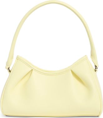 BCBGeneration Pleated Shoulder Bag in Lemon at Nordstrom Rack