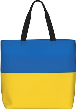 Generic Women Handbag Ukraine Flag Tote Bag Large Capacity Girls Ladies Purse, For Daily, Gym, Work, Christmas, Birthday