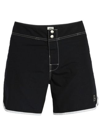 Quiksilver Boardshorts QUIKSILVER Original Scallop Snap 16, Herren, Gr. 30S, schwarz, 100% Baumwolle, Hosen Boardshorts