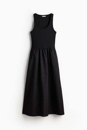 H&M &Auml;rmelloses Kleid - Schwarz