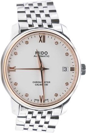 Mido Mido - Woman - M0272084126600 - Baroncelli Chronometer Silicio - Dames - Horloges - Wit - ONE Size - Accessoires