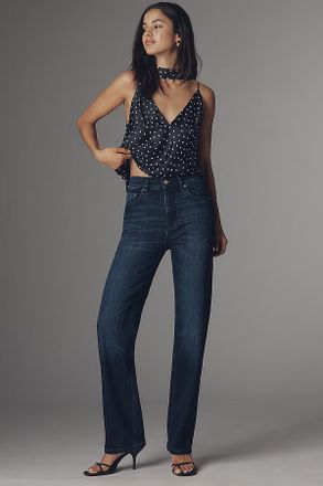 DL1961 Patti High-Rise Straight Leg Jeans