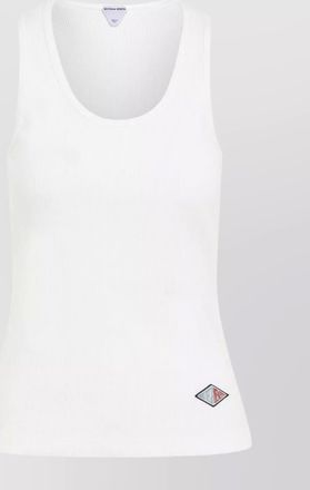 Bottega Veneta ribbed cotton tank top