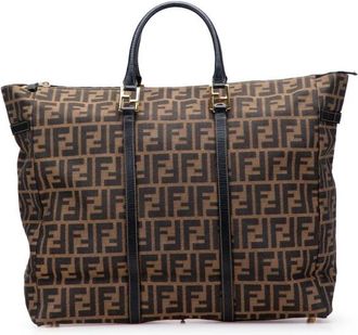 Fendi Pre-owned Tote Bags, female, Brown, Size: ONE SIZE Pre-owned Shopping Tote Bag