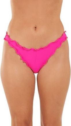 Citrus Merrow Hipster Bikini Bottoms in Bright Pink at Nordstrom Rack, Size X-Small