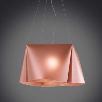 Linea Zero Linea Zero - Wanda Ara&ntilde;a Colgante De Cinco Luces En Cobre Polilux Di&aacute;metro 59x H31 Cm