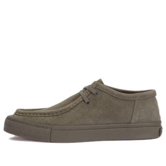 Converse Chevron & Star Moccasins Skateboarding Ox Olive Green 34201150