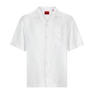 HUGO BOSS Hombre, Camisas, Blanco, Talla: M