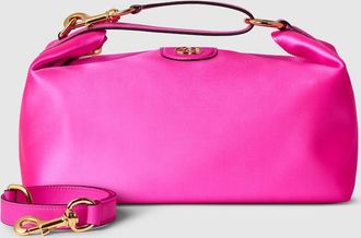Gucci Vanity Medium Top Handle Bag, Pink, Fabric