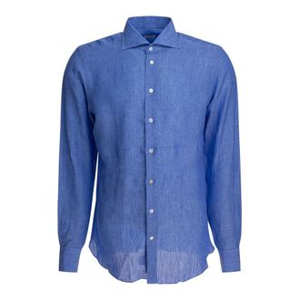 Borriello Hombre, Camisas, Azul, Talla: L