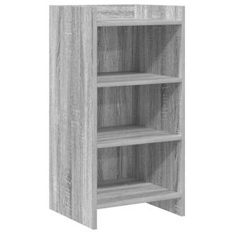 vidaXL Aparador Sonoma Gris 40 X 36 X 80 Cm Madera De Ingenier&iacute;a Vidaxl