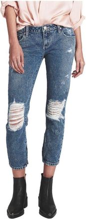 One Teaspoon Cotton Cropped Womens Jeans