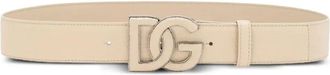 Dolce & Gabbana leather belt - Neutrals