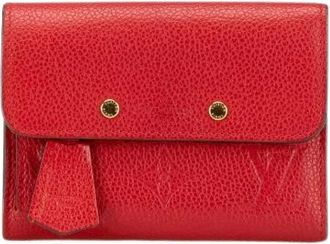Louis Vuitton Pre-owned Wallets, female, Red, Size: ONE SIZE Pre-owned Vintage Wallet
