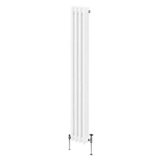 MonsterShop Traditional 3 Column Radiator - 1800 x 202mm - White