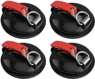 OEM Anclajes De Ventosa De 4 Piezas Con Ganchos De Sujeci&oacute;n, Ventosas De Vac&iacute;o, Ventosas Para Carrocer&iacute;a De Autom&oacute;viles, Para Lonas, Camping, Coches, Vent