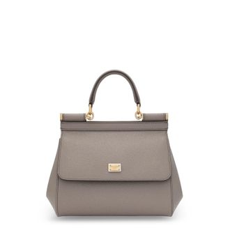 Dolce & Gabbana Dolce & Gabbana Sicily Medium Leather Crossbody Bag
