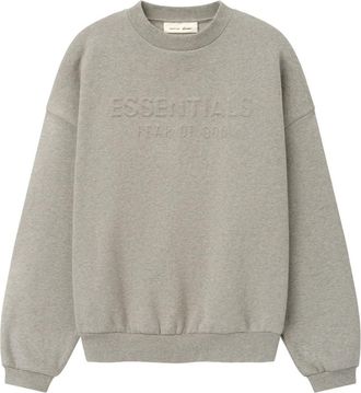 Fear of God 26FW Embossed 90s Relaxed Crewneck Warm Heather RW01506-0096