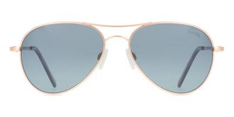 Randolph Amelia Polarized AA021 Mens Sunglasses Gold Size 57