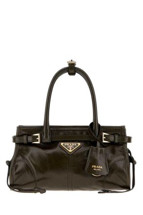 Prada Olive Bonnie Small Shoulder Bag