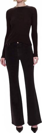 Pistola Denim Kinsley Mid Rise Ultra Flare Jeans In Mocha