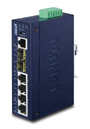 Planet Ip30 Industrial L2+/l4 De 4 Puertos, Igs-5225-4t2s