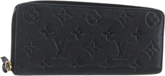 Louis Vuitton Pre-owned Wallets, female, Black, Size: ONE SIZE Pre-owned Canvas Wallet