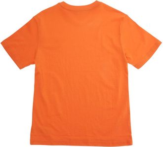Polo Ralph Lauren Boys Kids T-Shirt Orange Cotton T-Shirts And Polos