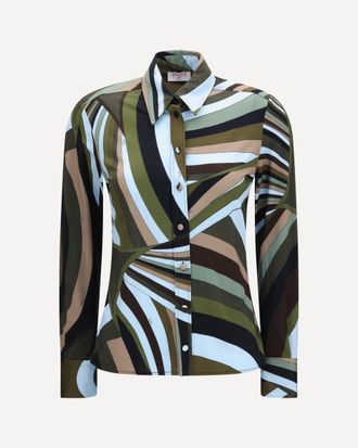 Pucci Camicia con stampa iridescente Woman 42