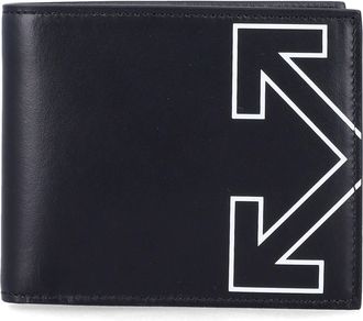 Off-white Gebroken witte portemonnees zwart