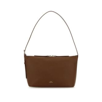 A.P.C. Shoulder Bags, female, Brown, Size: ONE SIZE Brown Bags for Stylish Outfits