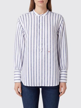 Polo Ralph Lauren Camicia Sara in lino a righe