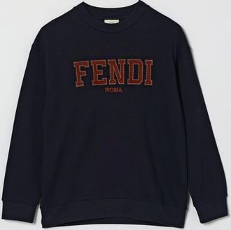 Fendi Felpa girocollo Fendi in cotone con logo