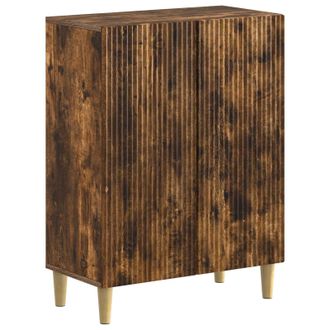 vidaXL Armario De Almacenamiento Para Ba&ntilde;o Arnhem Roble Ahumado Vidaxl