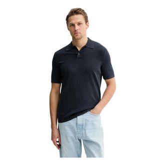 Marc O'Polo Heren, Tops, Blauw, Maat: 2XL