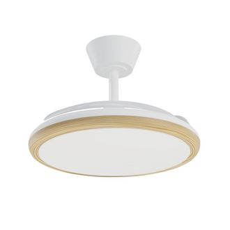 Sulion Ventilador techo DC 3 palas blanco verano/invierno &Oslash;89cm