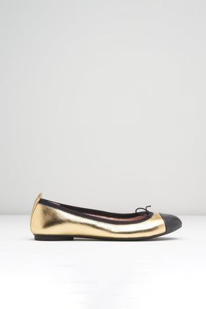 Bloch BLOCH Ladies Chara Ballet Pumps, Oro Leather