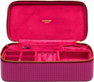 Rapport London Charlotte Jewelry Case in Pink at Nordstrom