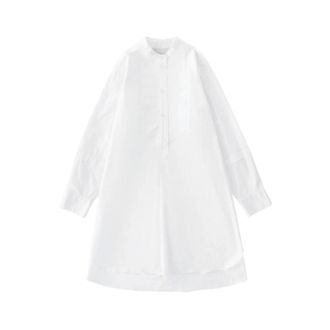 STUDIO NICHOLSON Short Dresses, female, White, Size: 3XS Lalon Dress