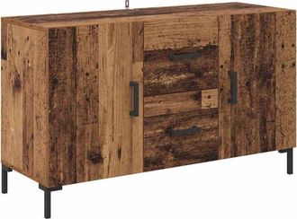 vidaXL Sideboard with Drawer Old Wood 100 x 36 x 60 cm Engineered Wood vidaXL