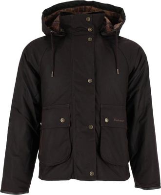 Barbour Georgette Wax Jacket - female - Barbour - Light Jackets - Brown - M - Jackets