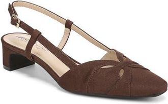 Life Stride Landon Slingback Pump in Tiramisu Brown at Nordstrom, Size 7.5