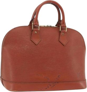Louis Vuitton Pre-owned Hand Bag - Dames - Vintage Handtas - Bruin - ONE Size - Vintage