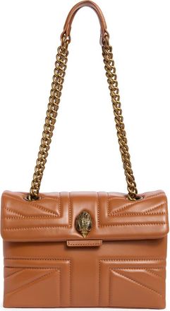 Kurt Geiger Union Jack Leather Crossbody Bag in Light/pastel Brown at Nordstrom Rack
