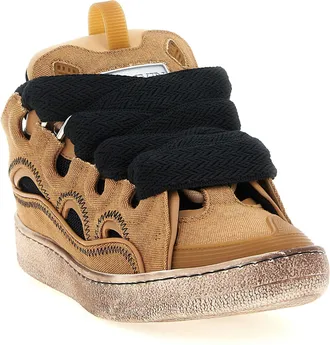 Lanvin Curb Sneaker - Tan
