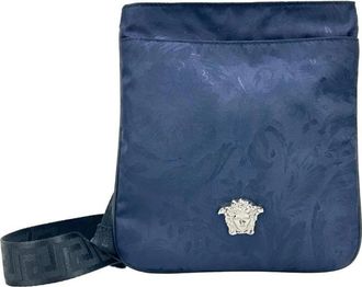 Versace Medusa Head Crossbody Tas - Dames - Tassen - Grijs - Maat: ONE Size
