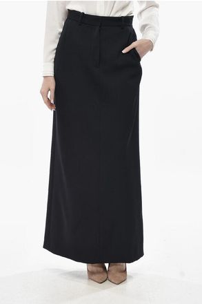 The Row Wool Maxi Pencil Skirt ROUX size 40