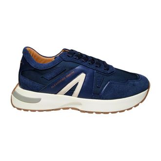 Alexander Smith Sneakers, male, Blue, Size: 9 US sneaker Pelle