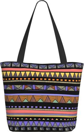 AOOEDM Southwestern Art Ethnic Style Ladies Shopping Bag 13x11x7in.The Perfect ValentineS Day Gift.It Is The Best ValentineS Day Gift For Mom, Daughter, Wife